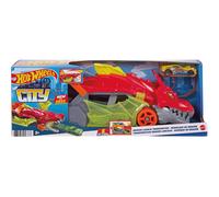 Véhicule Jouet Enfant Hot Wheels Transporteur Dragon Lanceur Multicolore TU