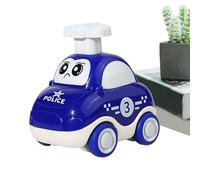 Véhicule Jouet - Voiture Press And Go De Dessin Animé | Inertie Push Back Auto Pour Les Tout-petits, Conception D'expression Mignonne, Mini Automobile Résistante Aux Chocs, Développement De La Motrici