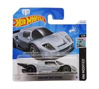 Vehicule mad Mike Drift Attack 1:64 - pour Hot Wheels Circuit, Piste - Petite Voiture Miniature, Metal - Set Jouet Collector avec 1 Carte
