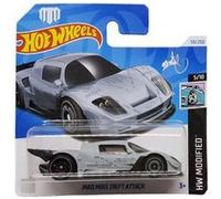 Vehicule mad mike drift attack 1:64 - pour hot wheels circuit piste - petite voiture miniature metal - set jouet collector + carte