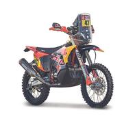 Maisto Moto de collection KTM 450 Red Bull Rally Dakar 2024 #8 Herlings – fidèle, direction, support