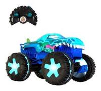 Hot Wheels – Monster Truck télécommandé Mega-Wrex Alive 1:15 – 3 modes, sons et lumières