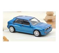 Véhicule miniature 1/43 - Lancia Delta HF Evo 2 (1993) - Bleu Lagos - Norev - Miniature de collection