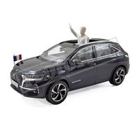 Véhicule miniature assemblé - NOREV - Citroën DS 7 Crossback Présidentiel - 1/43 - Avec figurine - Livré monté