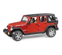 Véhicule miniature - BRUDER - Jeep Wrangler Unlimited Rubicon - 33 cm - Jaune