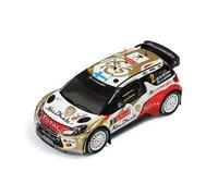 Véhicule miniature Citroën DS3 WRC - Rallye du Portugal 2013 à l'échelle 1/43 - IXO RAM550