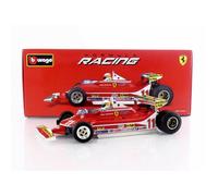 BBurago Voiture miniature 1:18 Ferrari 312 T4 Short Tail GP Monaco 1979 n°11 Jody Scheckter