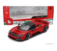 Véhicule miniature de collection - BBURAGO - Ferrari F80 - Échelle 1/24 - Rouge - Dès 14 ans