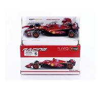 BBurago Voiture miniature Ferrari SF-24 Charles Leclerc #16 Vainqueur GP Monaco 2024 1:43