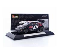 Bburago Voiture de course Toyota GR Yaris Rally 1 Hybrid #17 Race Collection Crystal 1/43