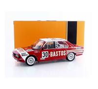 Véhicule miniature de collection - IXO - BMW 528I (E28) - Échelle 1/18 - 24H Spa 1982 - Rouge/Blanc