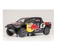 Véhicule miniature de collection - IXO - TOYOTA GR DKR HILUX EVO T1U RALLYE DAKAR 2024 - Échelle 1/18 - Noir/Rouge - 14+
