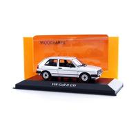 Véhicule miniature de collection - MAXICHAMPS - Volkswagen Golf II GTI (1985) - Échelle 1/43 - Silver Metallic - Pièce de collection