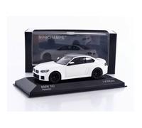 Véhicule miniature de collection - MINICHAMPS - BMW M2 (2023) - Échelle 1/43 - Blanc - Réf. 410023122