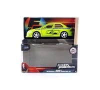 Jada Toys Voiture miniature 1:32 Mitsubishi Lancer Evo VII 2002 Brian Fast & Furious Métal Vert