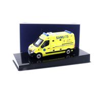 Véhicule miniature de collection - NOREV - RENAULT MASTER SAMU 73 (2014) - Échelle 1/43 - Jaune