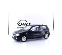 Véhicule miniature de collection - OTTO MOBILE - Volkswagen Polo N GTI 2001 - Échelle 1/18 - Black Magic LA7W - 14+