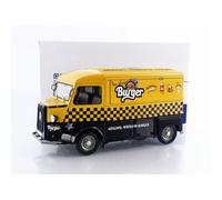 Véhicule miniature de collection - SOLIDO - CITROËN Type HY - Échelle 1/18 - Jaune/Noir - New York City Burger