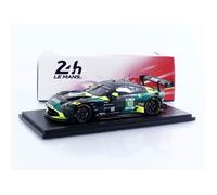Véhicule miniature de collection - SPARK - Aston Martin Vantage AMR LMGT3 - 1/43 - 24H Le Mans 2025 - Vert/Jaune