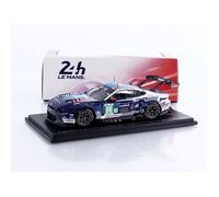 Véhicule miniature de collection - SPARK - Ford Mustang GT3 - Échelle 1/43 - 24H Le Mans 2025 - Bleu/Blanc