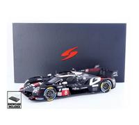 Véhicule miniature de collection - SPARK - TOYOTA GR010 HYBRID - 24H Le Mans 2025 - Échelle 1/18 - Noir/Blanc