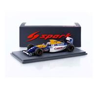 Véhicule miniature de collection - SPARK - Williams FW15C - Winner French GP 1993 (A. Prost) - White/Blue/Yellow - Échelle 1/43