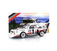 Véhicule miniature de collection - WERK 83 - AUDI SPORT QUATTRO S1 E2 - Échelle 1/18 - Winner Pikes Peak 1987 - Blanc