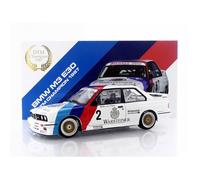 Véhicule miniature de collection - WERK 83 - BMW M3 (E30) DTM Champion 1987 - Échelle 1/18 - Blanc/Rouge/Bleu
