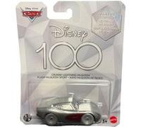 Véhicule miniature Disney 100 ans Cars Flash Mcqueen Sport 1:64 Mattel