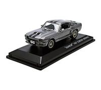 Véhicule miniature - GREENLIGHT COLLECTIBLES - Ford Mustang Shelby GT 500 Custom Eleanor - Gris métal/Noir