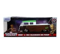 Véhicule miniature Marvel : Groot & VW Bus 1963 Jada Toys 1:24
