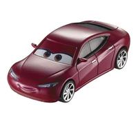 Véhicule miniature MATTEL Cars Nathalie Certain 1:55ème - Rouge - Pour enfants dès 3 ans