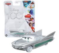 Véhicule miniature - MATTEL - Édition 100 Ans de Disney - Collection Cars - Flo Blanc