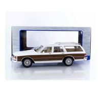 Véhicule miniature - MCG - Chevrolet Caprice Estate Wagon 1985 - Blanc - Échelle 1/18 - Collection
