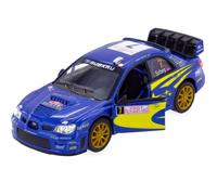 Voiture miniature subaru bleue