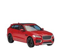 Véhicule Moulé sous Pression Classique pour Jaguar F-Pace, Modèle De Voiture en Alliage Métallique 1:24 Décorations de Collection(Red)
