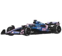 Véhicule moulé sous pression de Formule 1 Hot Wheels Premium 1:64 Team Alpine :