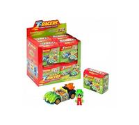 Véhicule pliable avec figurine T-Racers Glow Race series 4 mix