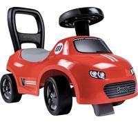 Smoby Trotteur 7600720541 – Rouge, dès 10 mois, lignes douces, moderne, klaxon intégré
