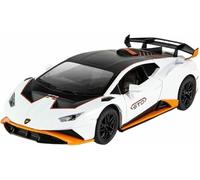Véhicule pour Miniature métal moulé sous Pression l'épour Chelle 1:24 pour Lamborghini LPI800-4 Huracán STO Aventador Revuelto Voiture Alliage(STO White)