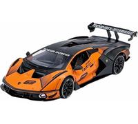 Véhicule pour Miniature métal moulé sous Pression l'épour Chelle 1:24 pour Lamborghini LPI800-4 Huracán STO Aventador Revuelto Voiture Alliage(Scv12 Orange)