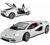 Véhicule pour Miniature métal moulé sous Pression l'épour Chelle 1:24 pour Lamborghini LPI800-4 Huracán STO Aventador Revuelto Voiture Alliage(Lpi800-4 Black)