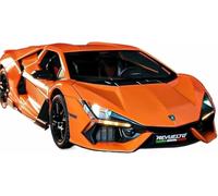 Véhicule pour Miniature métal moulé sous Pression l'épour Chelle 1:24 pour Lamborghini LPI800-4 Huracán STO Aventador Revuelto Voiture Alliage(Revuelto Orange)