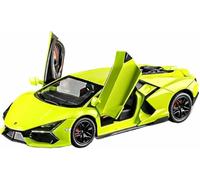 Véhicule pour Miniature métal moulé sous Pression l'épour Chelle 1:24 pour Lamborghini LPI800-4 Huracán STO Aventador Revuelto Voiture Alliage(Aventador Green)