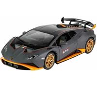 Véhicule pour Miniature métal moulé sous Pression l'épour Chelle 1:24 pour Lamborghini LPI800-4 Huracán STO Aventador Revuelto Voiture Alliage(STO Black)