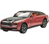 Véhicule pour Miniature métal moulé sous Pression l'épour Chelle 1:24 réplique pour Rolls-Royce Spectre Dawn Alliage avec Effets sonores Lumineux rétrofriction(Rouge)