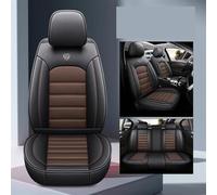VéHicule Protection Tapis Ensemble Complet Housses Siège Voiture Cuir Pour VW Pour Passat Pour B5 Pour Mercedes Pour W205 Pour Lexus Housse Couvre Sieges(Black coffee)