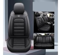 VéHicule Protection Tapis Ensemble Complet Housses Siège Voiture Cuir Pour VW Pour Passat Pour B5 Pour Mercedes Pour W205 Pour Lexus Housse Couvre Sieges(Noir)