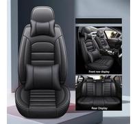VéHicule Protection Tapis Ensemble Complet Housses Siège Voiture Universelles Pour KIA Pour Sportage Pour Optima Pour Rio Pour Niro Pour Soul Housse Couvre Sieges(All black A)