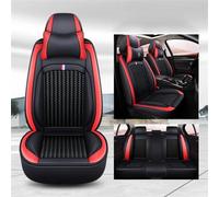 VéHicule Protection Tapis Housse Siège Voiture IceSilk Pour Mazda Pour 3 Pour Axela 2 5 6 8 Pour Atenza Pour CX-7 CX-3 MX-5 CX-8 CX-30 Housse Couvre Sieges(Red A)
